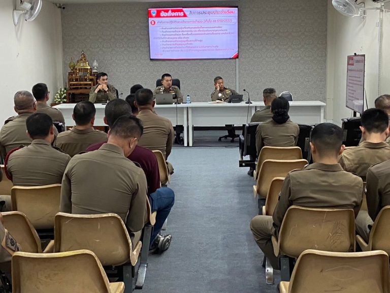 ข่าวกิจกรรมที่ 5 ในการมีส่วนร่วมของหัวหน้าสถานีตำรวจ อบรมแนวทางการประเมิณคุณธรรมและความโปร่งใสในการดำเนินงานของหน่วยงาน 