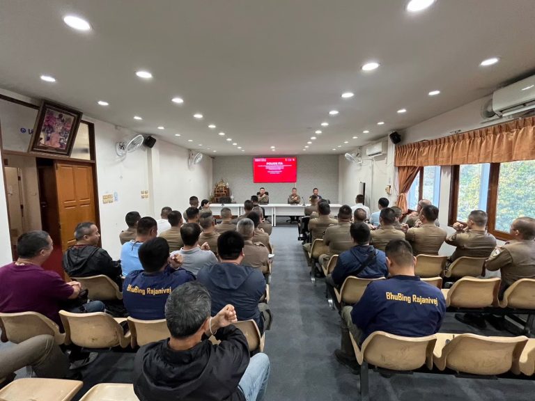 ข่าวกิจกรรมที่ 1 ในการมีส่วนร่วมของหัวหน้าสถานีตำรวจ อบรมแนวทางการประเมินคุณธรรมและความโปร่งใสในการดำเนินงานของหน่วยงาน 