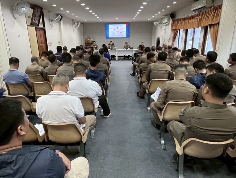 ข่าวกิจกรรมที่ 4 ในการมีส่วนร่วมของหัวหน้าสถานีตำรวจ กิจกรรมอบรมเสริมสร้างความรู้ความเข้าใจให้เจ้าหน้าที่ในการจัดการทรัพย์สินของราชการ ของบริจาค และการจัดเก็บของกลางเพื่อป้องกันการทุจริตภายในหน่วยงาน