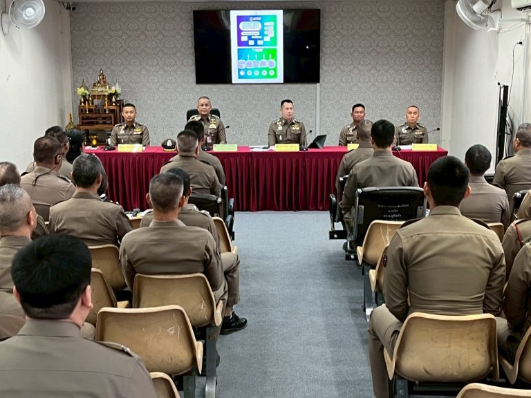 การมีส่วนร่วมของหัวหน้าสถานีตำรวจ กิจกรรมอบรมเสริมสร้างความรู้ความเข้าใจให้เจ้าหน้าที่ในการจัดการทรัพย์สินของราชการ ของบริจาค และการจัดเก็บของกลางเพื่อป้องกันการทุจริตภายในหน่วยงาน